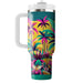 Tropical Synth  Insulated Tumblers