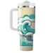 Whimsical Ocean Waves  Custom Tumblers