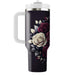 Winter Rose Elegance  Tumbler Cups