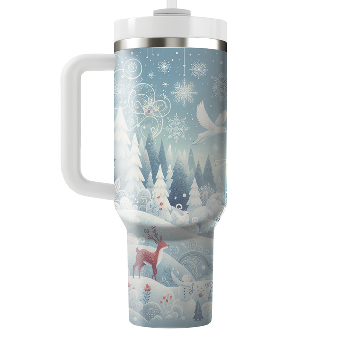 Whimsical Winter Wonderland - A Holiday Escape  Travel Tumblers