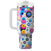 Retro Funky Polka Dots  Tumblers For Gifts