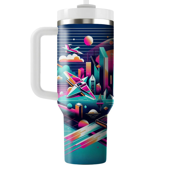 Futuristic Fantasy  Tumblers With Lids