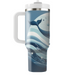 Serene Whale Dance  Personalized Tumblers