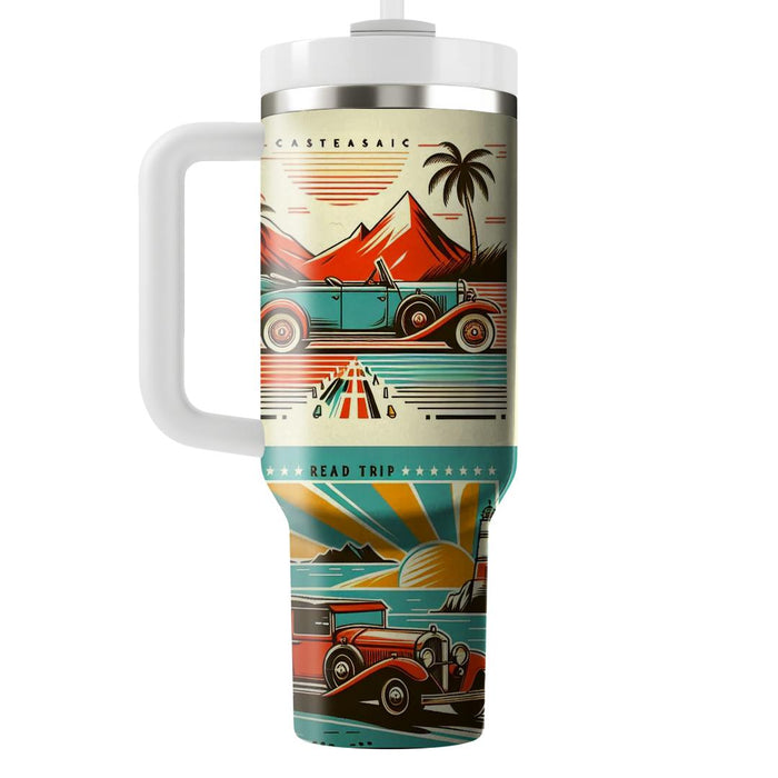 Vintage Car Rally  Insulated Tumblers