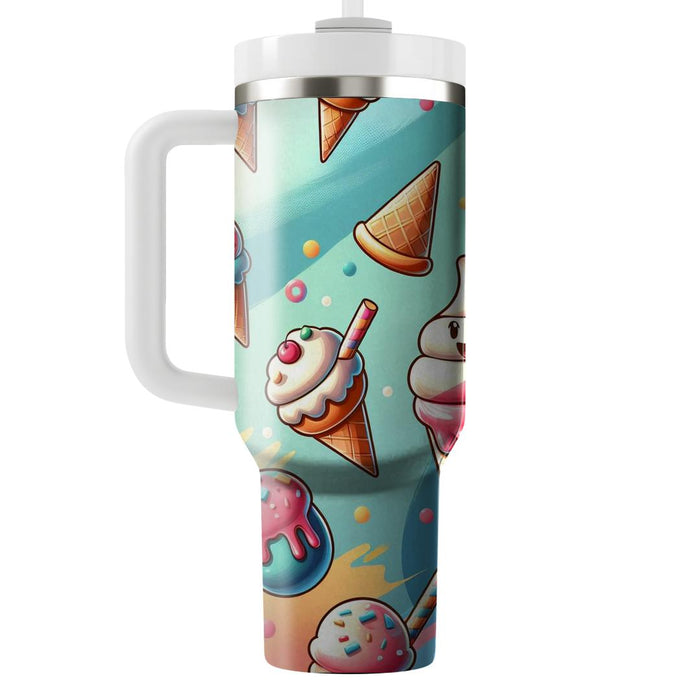 Whimsical Ice Cream  Insulated Tumblers