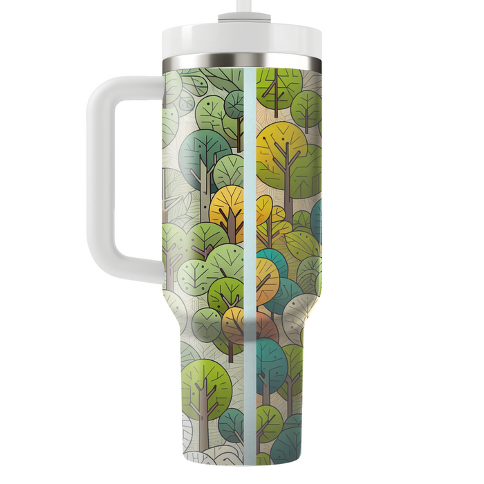 Whimsical Tree Patterns  Custom Tumblers