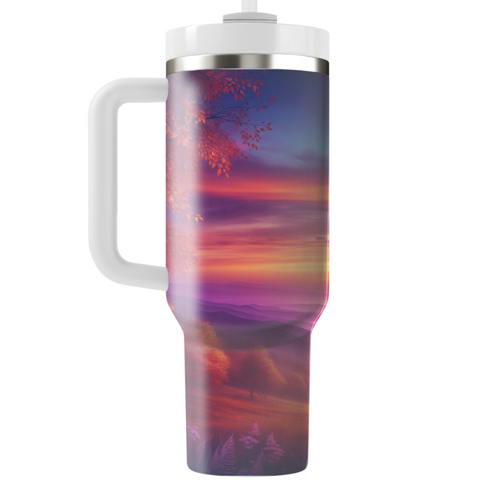 Autumn Evening Glow  Personalized Tumblers