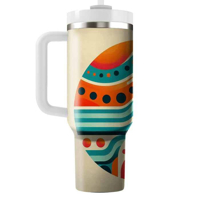 Seventies Polka Dot Parade  Tumbler Cups