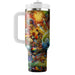 Vibrant Pulse - A Cultural Festival  Personalized Tumblers