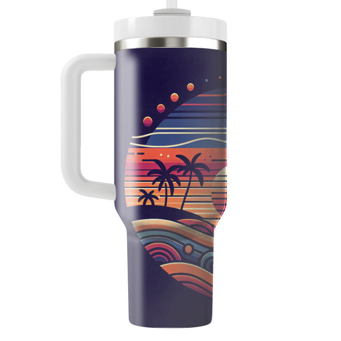 Beach Sunset  Personalized Tumblers