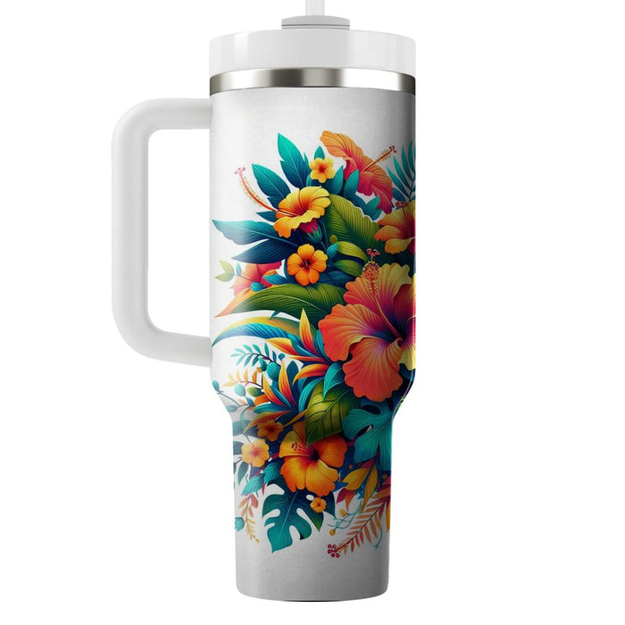 Tropical Spring Fling  Custom Tumblers