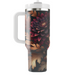 Autumnal Dahlia Dream Travel Tumblers