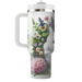 Floral Bunny Blossom  Decorative Tumblers