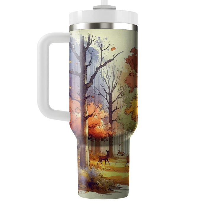 Autumn Forest Dreamscape  Decorative Tumblers