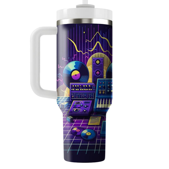 Synth Beat  Travel Tumblers