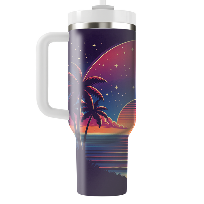 Sunset Mirage  Unique Tumblers