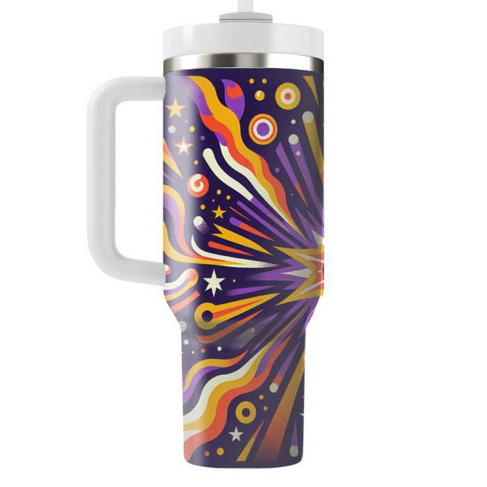 Starburst Patterns Travel Tumblers