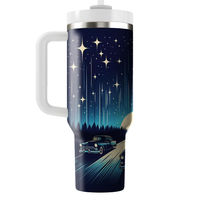 Starry Night Drive  Tumbler Cups