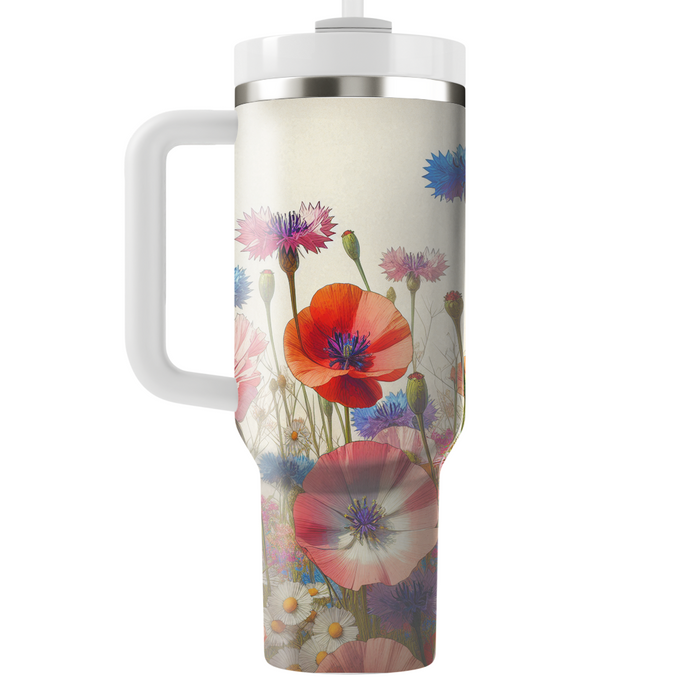 Wildflower Meadow Symphony  Custom Tumblers