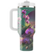 Sunset Orchid Cascade  Tumblers With Lids