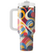 Abstract Brush Stroke  Insulated Tumblers