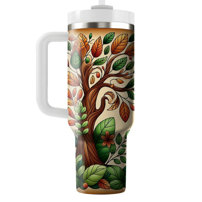 Artsy Fox Forest  Tumbler Cups