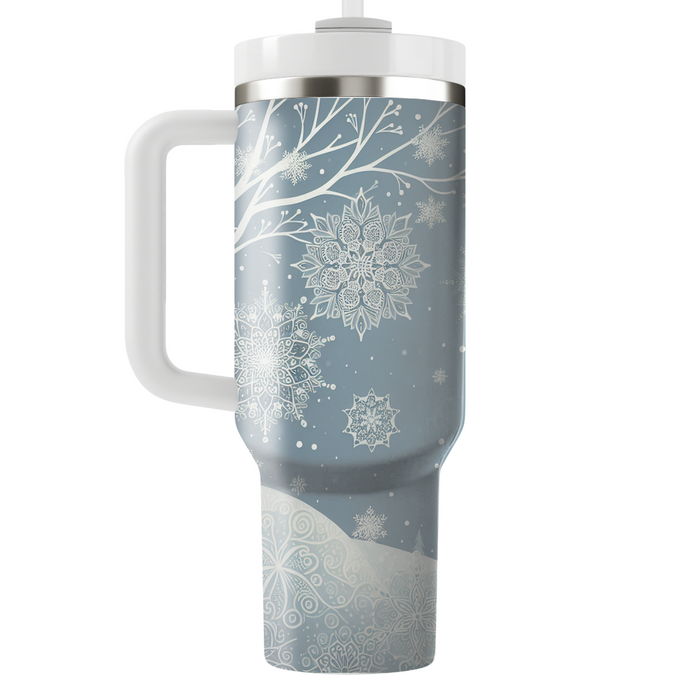 Winter Snowfall  Travel Tumblers