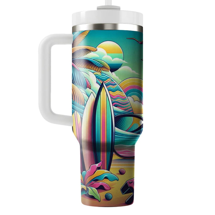 Sunglasses And Surfboards  Insulated Tumblers