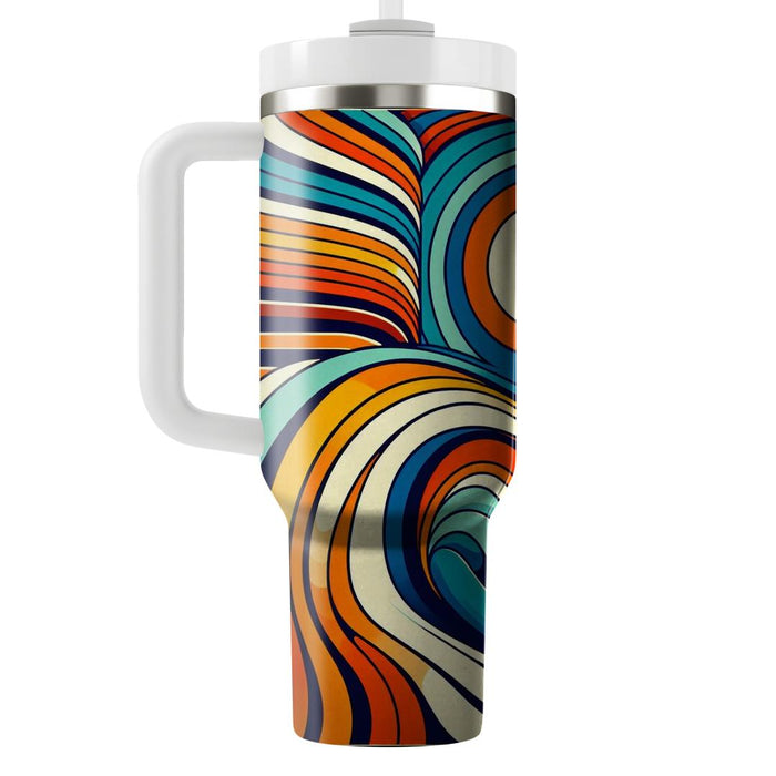 Bold Stripe Bliss  Insulated Tumblers