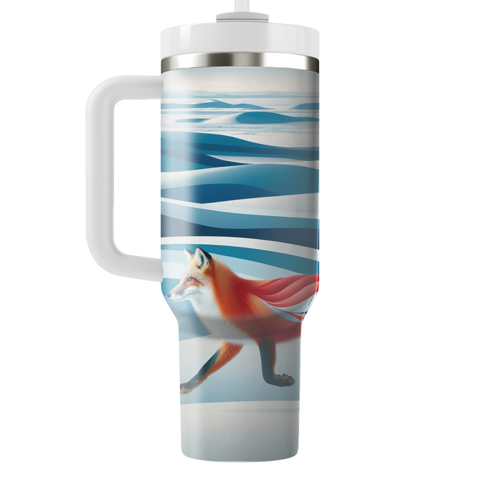 Whispering Fox Tundra  Decorative Tumblers