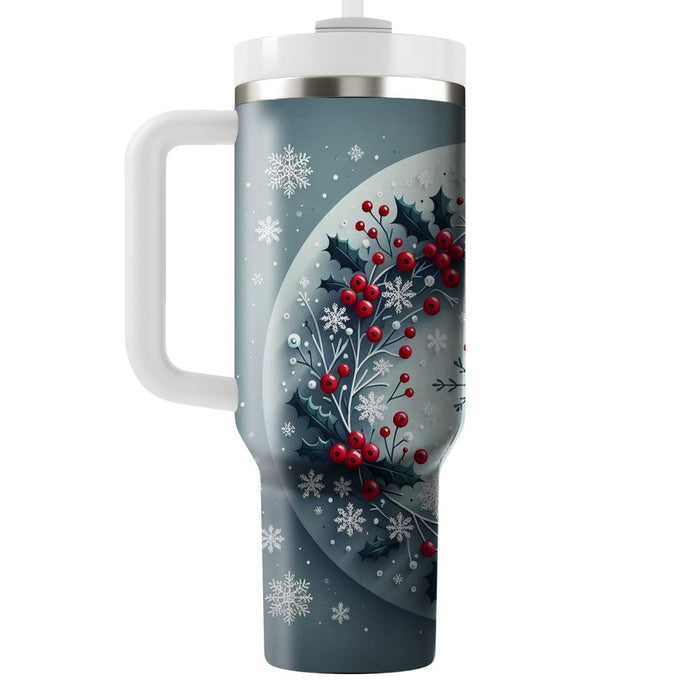 Winterberry Charm  Unique Tumblers