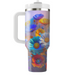 Whimsical Floral Whirl  Travel Tumblers