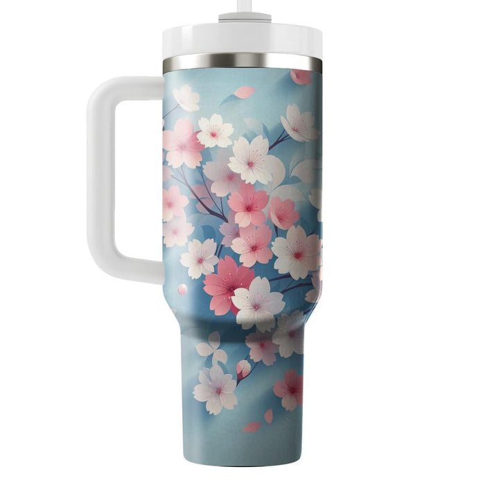 Blossoming Cherry Blossom  Unique Tumblers