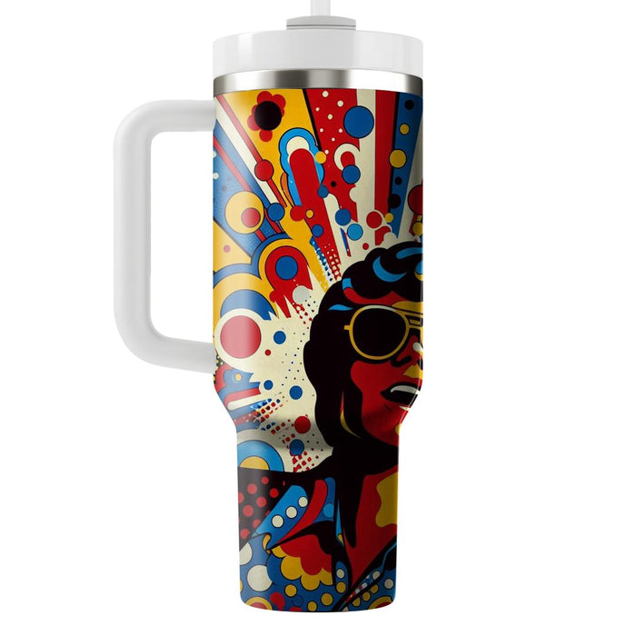 Bold Color Burst  Personalized Tumblers