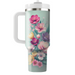 Spring Floral Medley  Personalized Tumblers