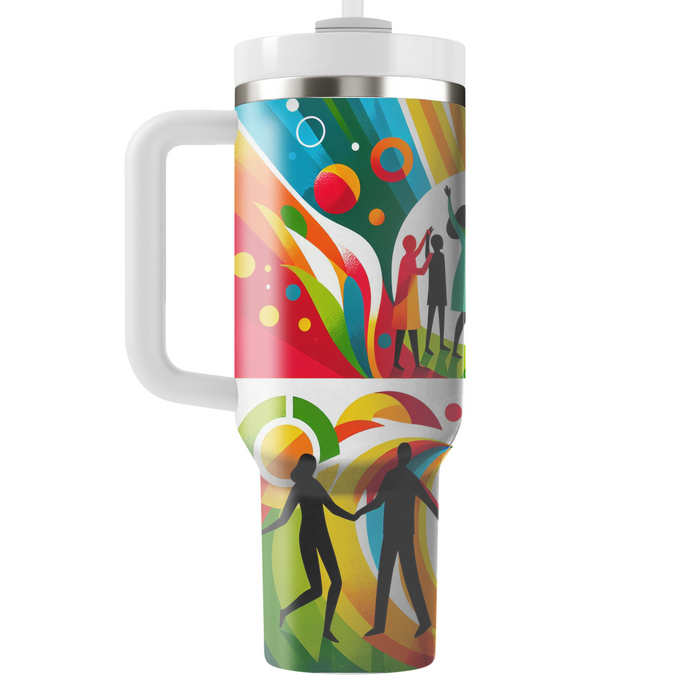 Vibrant Bonds - International Day Of Families  Decorative Tumblers