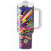 Funky 80s Color Splash Insulated Tumblers