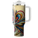 Colorful Spiral Swirls  Custom Tumblers