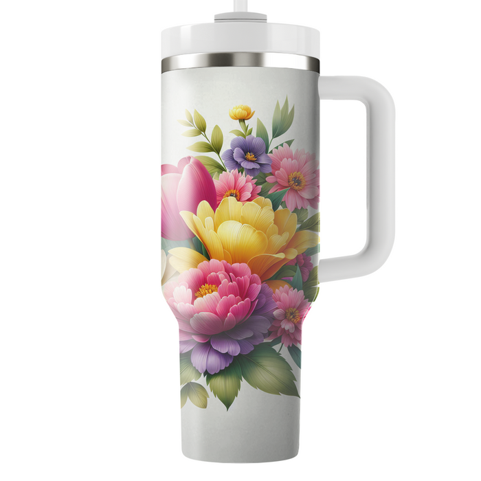 Blooming Garden Bliss  Insulated Tumblers