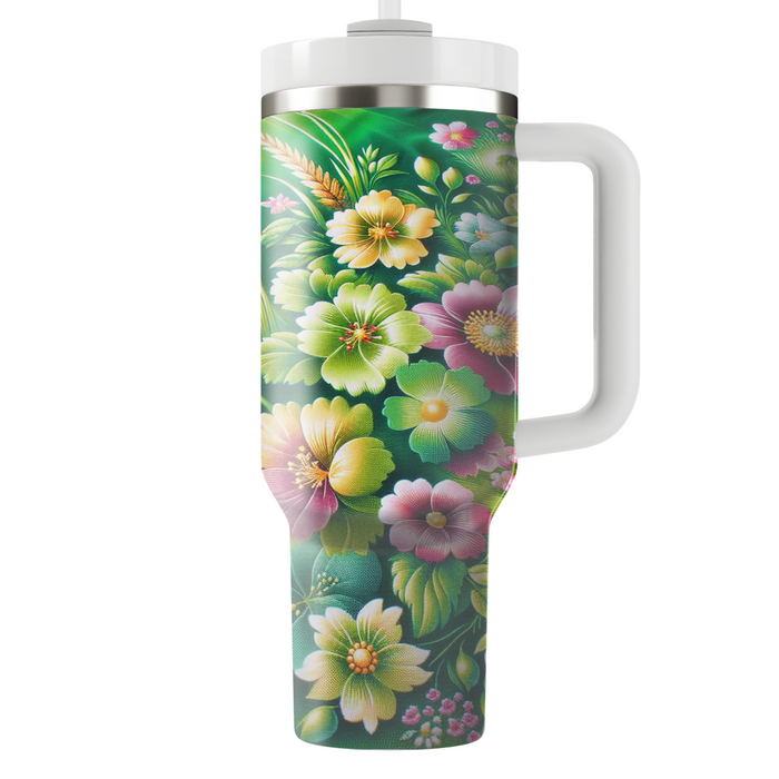 Spring Morning Dew  Tumblers With Lids