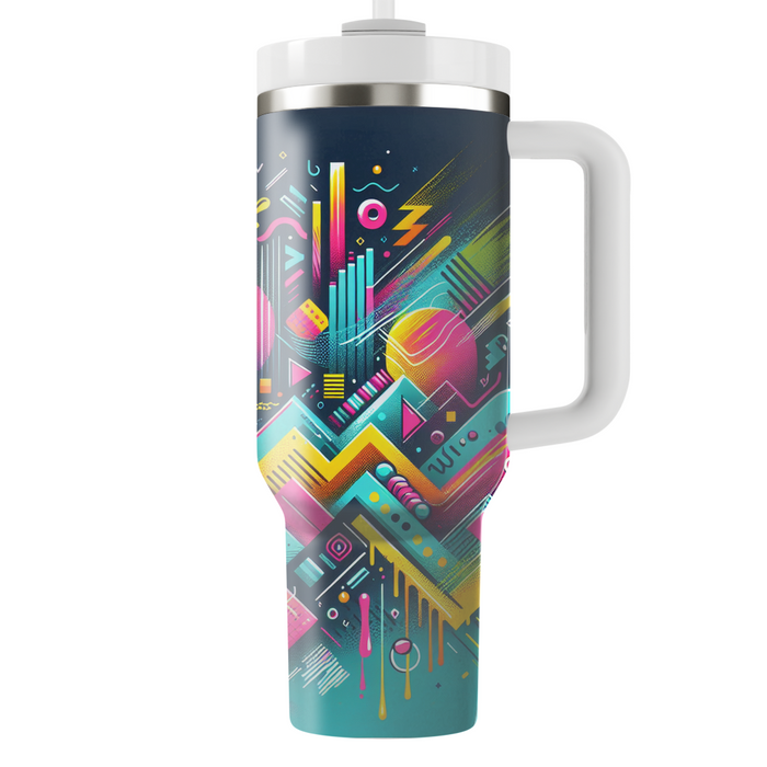 Neon Splash  Tumbler Cups