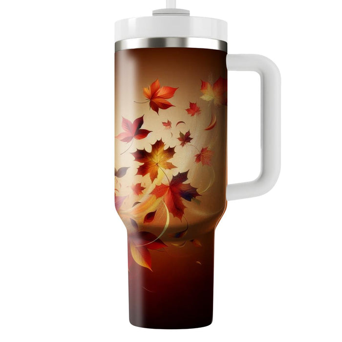 Autumn Leaf Dance  Tumblers For Gifts