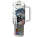 Wild Elephant Trek  Personalized Tumblers