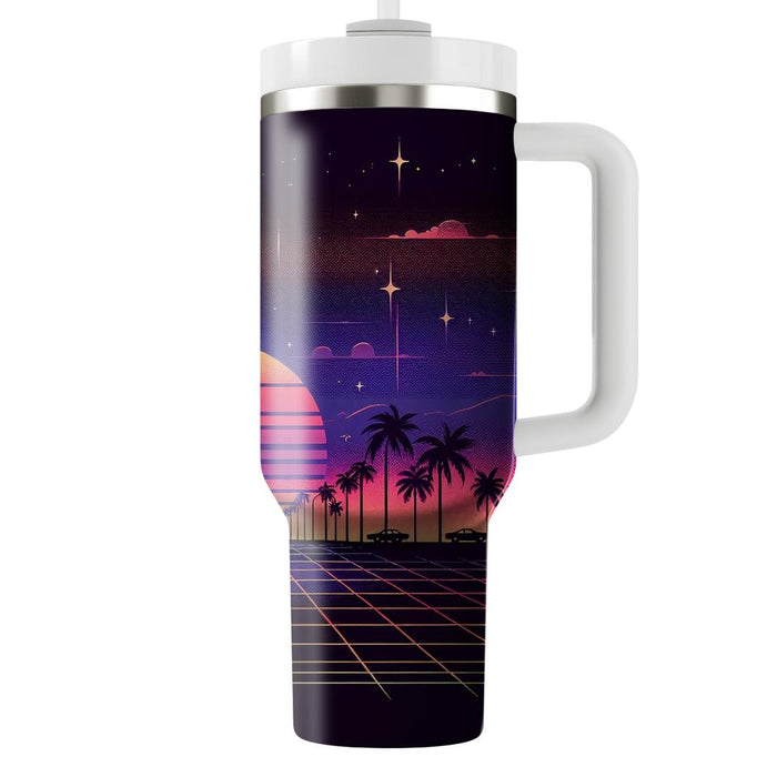 Synthwave Escape  Decorative Tumblers