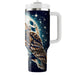 Whimsical Owl In Moonlight  Personalized Tumblers