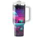 Vaporwave Vistas  Tumblers With Lids