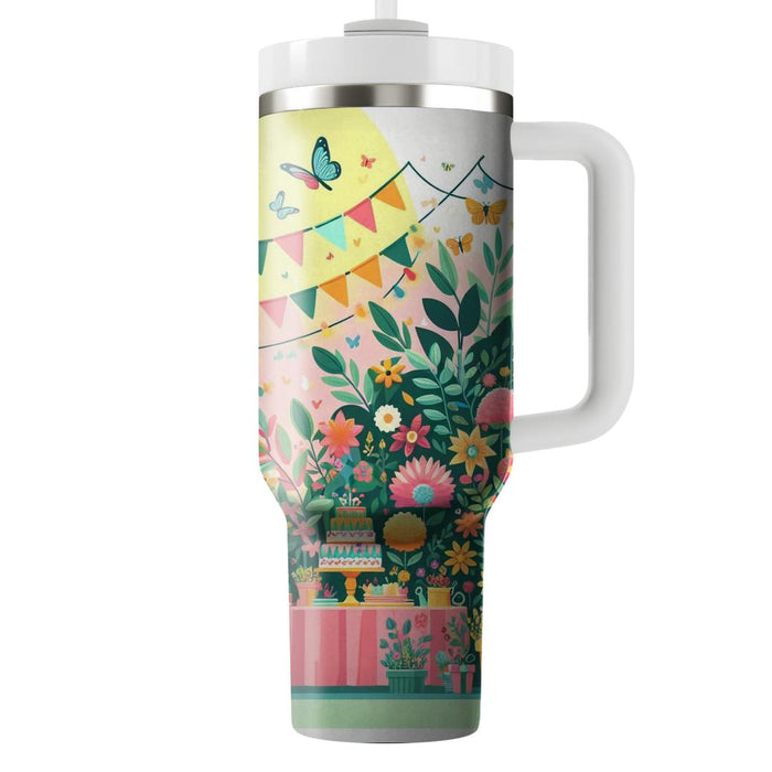 Springtime Celebration  Decorative Tumblers