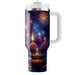 Galaxy Of Lights - A Diwali And Space Fusion  Custom Tumblers