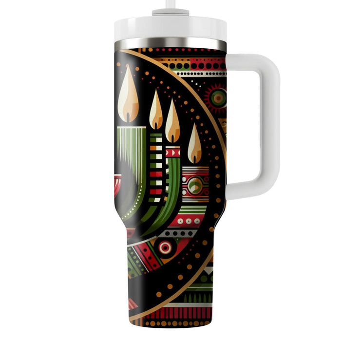 Whimsical Kwanzaa Celebration Unique Tumblers