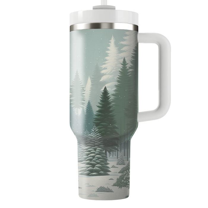 Winter Evergreen Majesty  Custom Tumblers